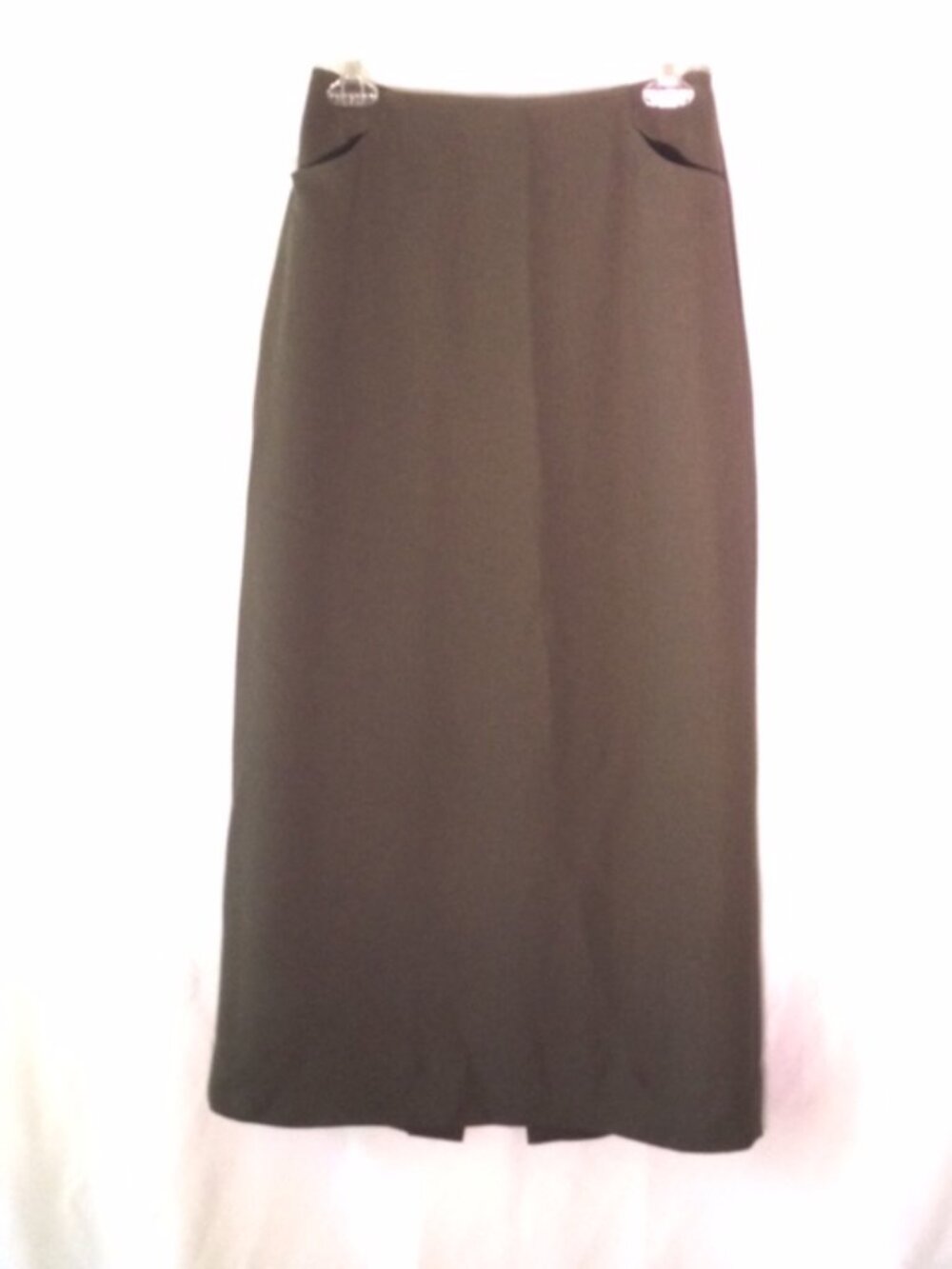 NWT Jones New York Loden Maxi Skirt Size 6 Long Straight Career Skirt